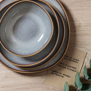 Тарелка главная 28см коллекции Lave Beige бренда Villeroy & Boch