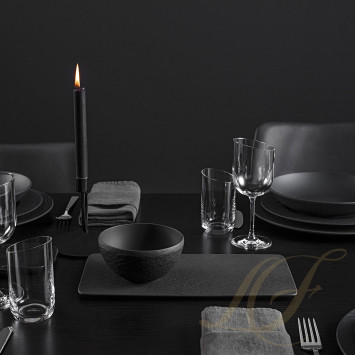 Блюдо сервировочное 35см коллекции Manufacture Rock бренда Villeroy & Boch