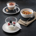 Тарелка десертная 15,5см коллекции Manufacture Rock Blanc бренда Villeroy & Boch