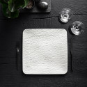 Блюдо сервировочное квадратное 32см коллекции Manufacture Rock Blanc бренда Villeroy & Boch