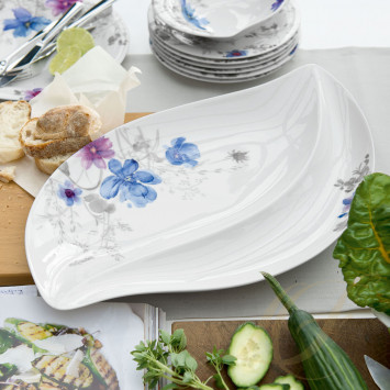 Блюдо сервировочная 50см коллекции Mariefleur Gris 