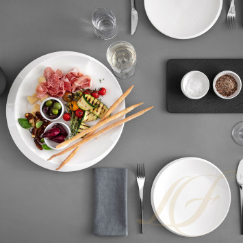 Тарелка закусочная 24см коллекции New Moon бренда Villeroy & Boch