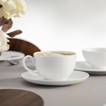 Чашка Café au lait с блюдцем 0,5л коллекции Royal бренда Villeroy & Boch