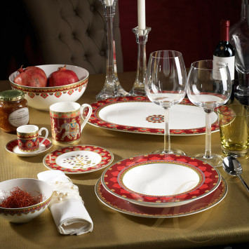 Тарелка главная 28см коллекции Samarkand Rubin бренда Villeroy & Boch