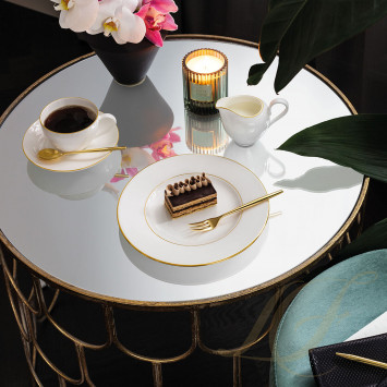 Чайный сервиз на 6 персон коллекции Anmut Gold бренда Villeroy & Boch