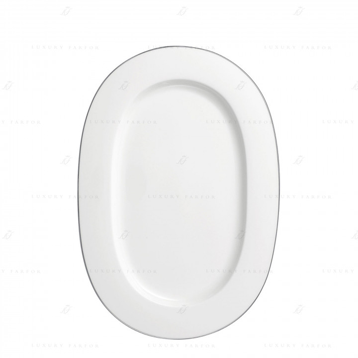 Блюдо овальное 41см коллекции Anmut Platinum бренда Villeroy & Boch
