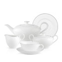 Чайный сервиз на 6 персон коллекции Anmut Platinum бренда Villeroy & Boch