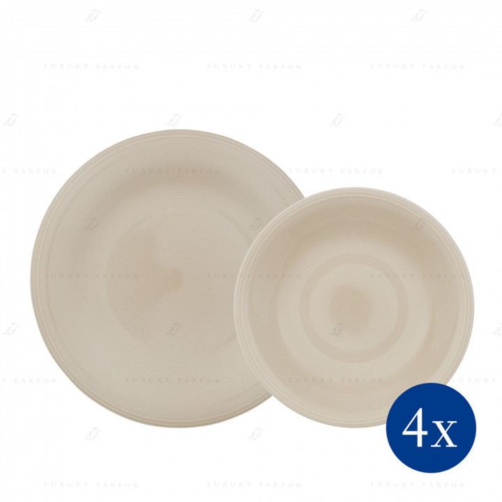 Набор из 8 предметов  коллекции Color Loop Sand бренда Villeroy & Boch