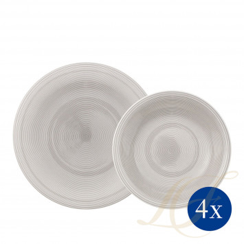 Набор из 8 предметов  коллекции Color Loop Stone бренда Villeroy & Boch