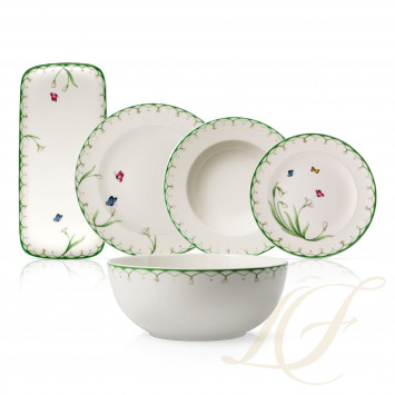 Столовый сервиз на 6 персон коллекции Colourful Spring бренда Villeroy & Boch