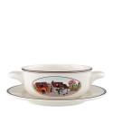 Чаша суповая с блюдцем 0,45л коллекции Design Naif бренда Villeroy & Boch