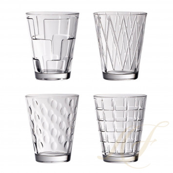 Стакан для воды 0,31л, 4шт. коллекции Dressed Up бренда Villeroy & Boch