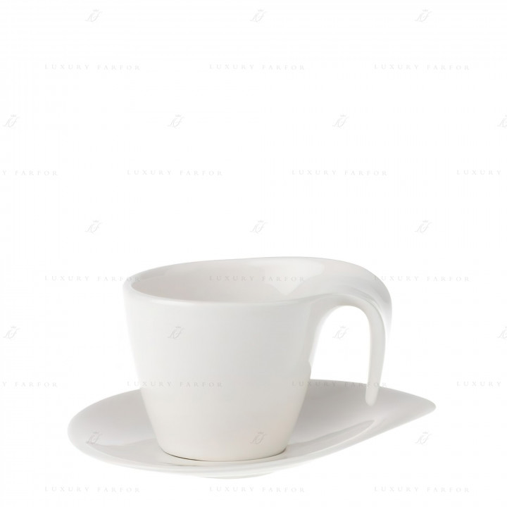 Чашка для завтрака с блюдцем 0,25л коллекции Flow бренда Villeroy & Boch