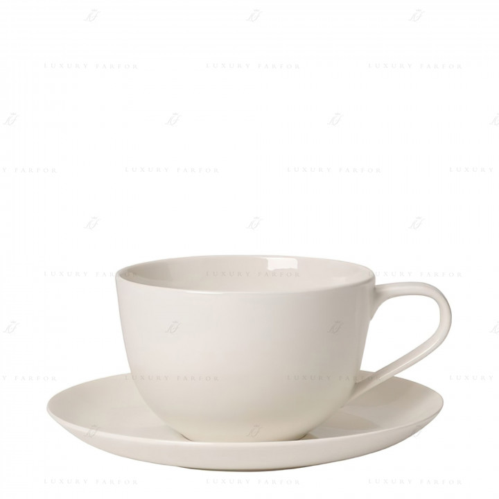 Чашка для завтрака с блюдцем 0,3л коллекции For Me бренда Villeroy & Boch
