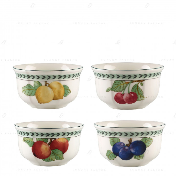 Чаша бульонная 0,75л, 4шт. коллекции French Garden 