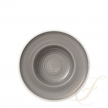 Тарелка суповая 25см коллекции Manufacture Gris бренда Villeroy & Boch