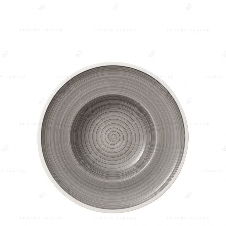 Тарелка суповая 25см коллекции Manufacture Gris бренда Villeroy & Boch