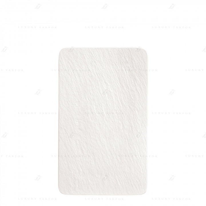 Тарелка многофункциональная 28см коллекции Manufacture Rock Blanc бренда Villeroy & Boch