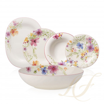 Столовый сервиз на 6 персон бренда Villeroy & Boch