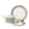 Кофейный сервиз на 6 персон коллекции MetroChic бренда Villeroy & Boch