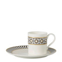 Чашка кофейная с блюдцем 0,22л коллекции MetroChic бренда Villeroy & Boch