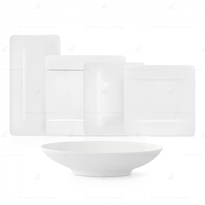 Столовый сервиз на 6 персон коллекции Modern Grace бренда Villeroy & Boch