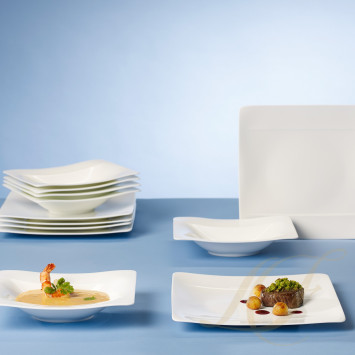Столовый сервиз на 6 персон коллекции Modern Grace бренда Villeroy & Boch