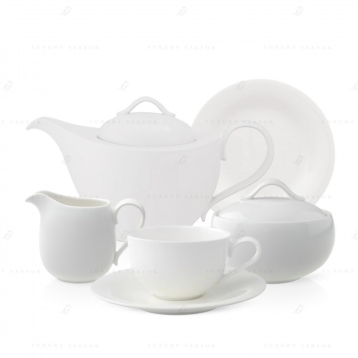 Чайный сервиз на 6 персон коллекции New Cottage бренда Villeroy & Boch