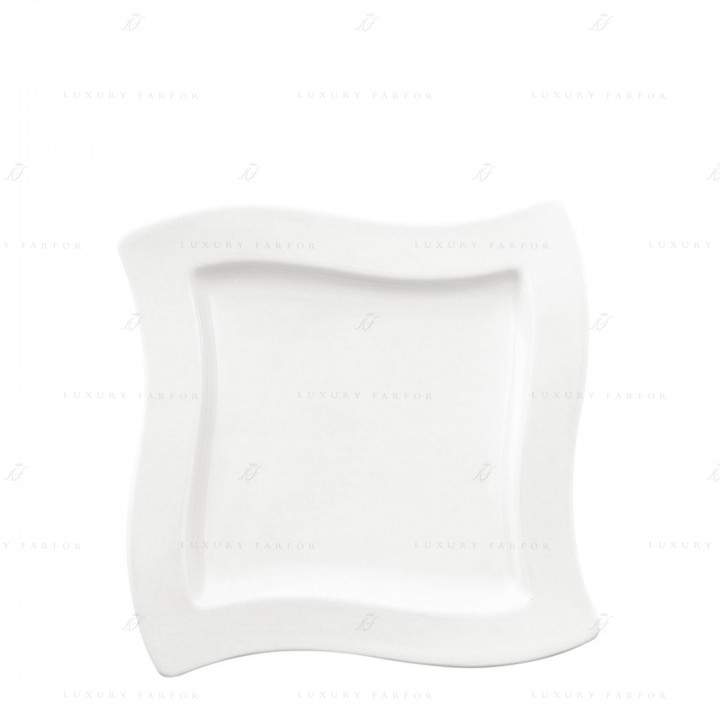 Тарелка закусочная квадратная 24см коллекции New Wave бренда Villeroy & Boch