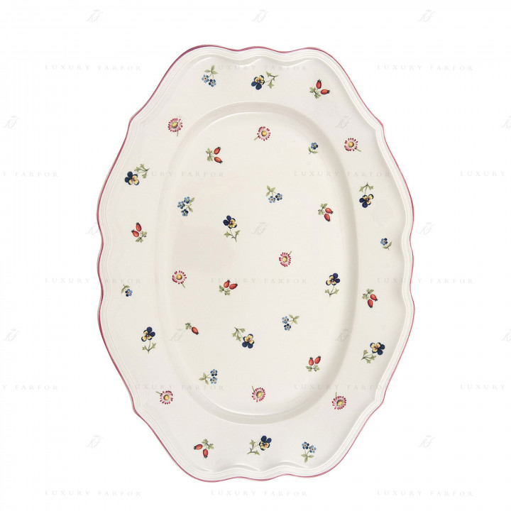 Блюдо овальное 44см коллекции Petite Fleur бренда Villeroy & Boch