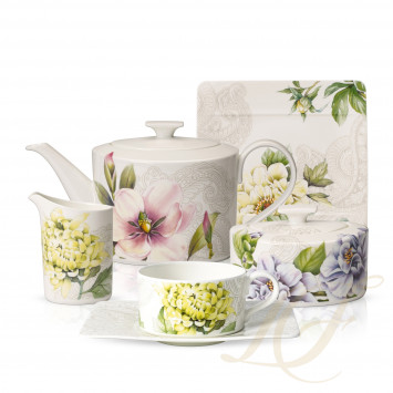 Чайный сервиз на 6 персон бренда Villeroy & Boch