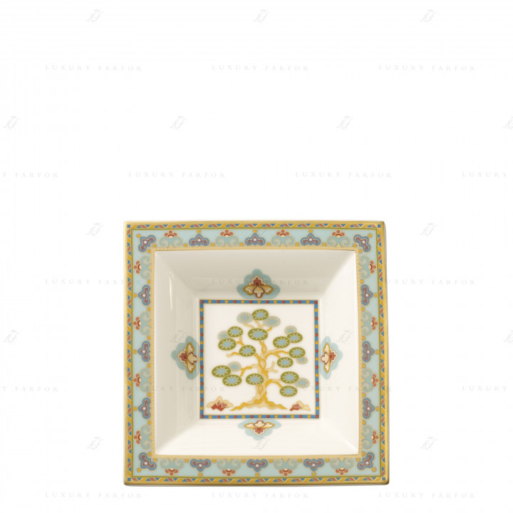 Чаша квадратная 14см коллекции Samarkand Aquamarin бренда Villeroy & Boch