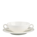 Чаша суповая с блюдцем 0,4л коллекции White Pearl бренда Villeroy & Boch