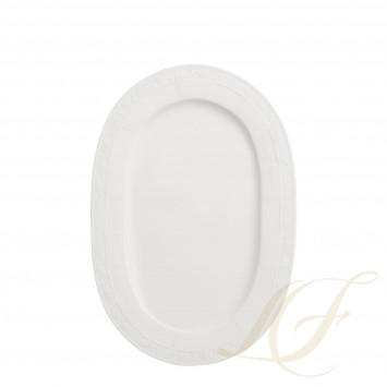 Блюдо овальное 35см коллекции White Pearl бренда Villeroy & Boch
