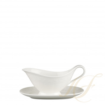 Соусник с подставкой 0,40л коллекции White Pearl бренда Villeroy & Boch