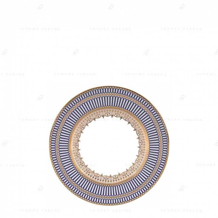Тарелка десертная 18см коллекции Anthemion Blue бренда Wedgwood
