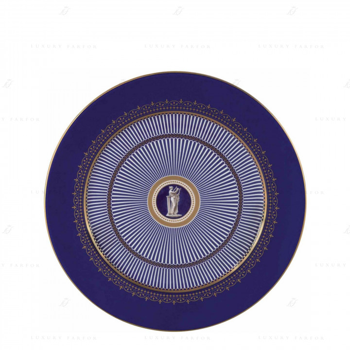 Тарелка подстановочная 30см коллекции Anthemion Blue бренда Wedgwood
