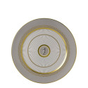 Тарелка главная 30см коллекции Anthemion Grey бренда Wedgwood