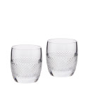 Стакан тумблер 260мл, 2шт. коллекции Vera Wang - Diamond Mosaic бренда Wedgwood