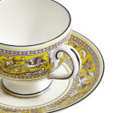 Чашка чайная с блюдцем 174мл коллекции Florentine Citron бренда Wedgwood