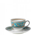 Блюдце для чайной чашке коллекции Florentine Turquoise бренда Wedgwood