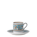 Блюдце для чашки эспрессо 12,5см коллекции Florentine Turquoise бренда Wedgwood