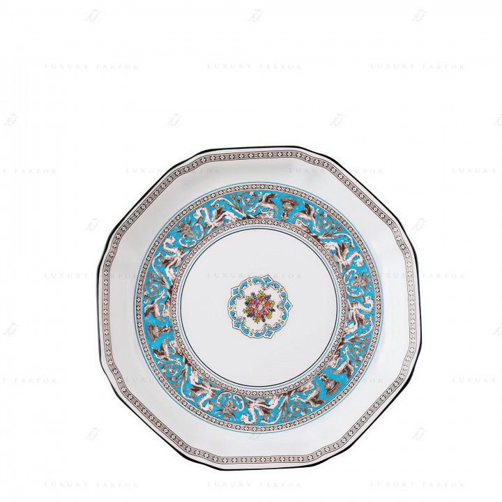 Тарелка подстановочная 25см коллекции Florentine Turquoise бренда Wedgwood
