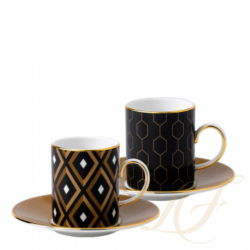 Чашка эспрессо с блюдцем, 2шт. бренда Wedgwood