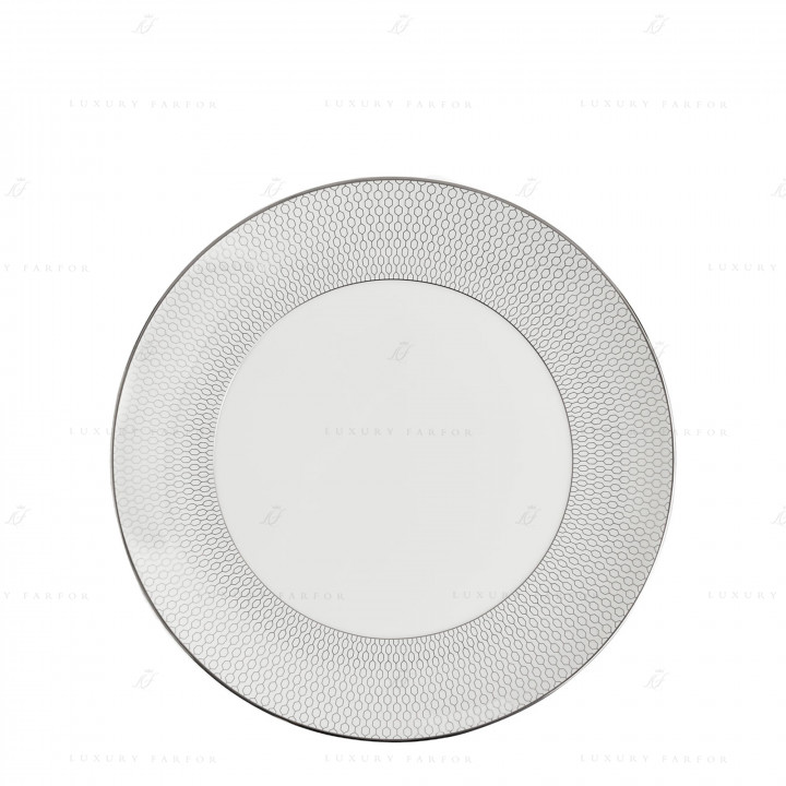 Тарелка главная 28см коллекции Gio Platinum бренда Wedgwood