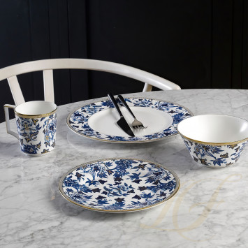 Чайный сервиз на 4 персоны коллекции Hibiscus бренда Wedgwood