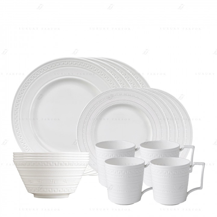 Набор из 16 предметов коллекции Intaglio бренда Wedgwood