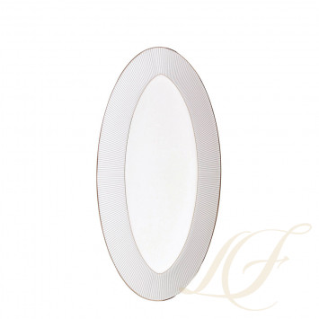 Блюдо овальное 39см коллекции Jasper Conran - Pin Stripe бренда Wedgwood