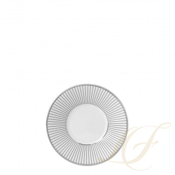 Блюдце для чашки эспрессо 12см коллекции Jasper Conran - Pin Stripe бренда Wedgwood