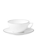 Чашка чайная с блюдцем 230мл коллекции Jasper Conran - Platinum бренда Wedgwood
